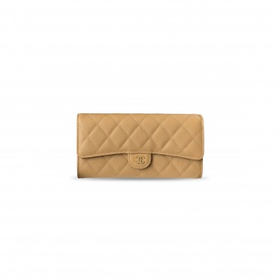 CHANEL LONG ZIPPER WALLET A80758 (19*10.5*3cm) 